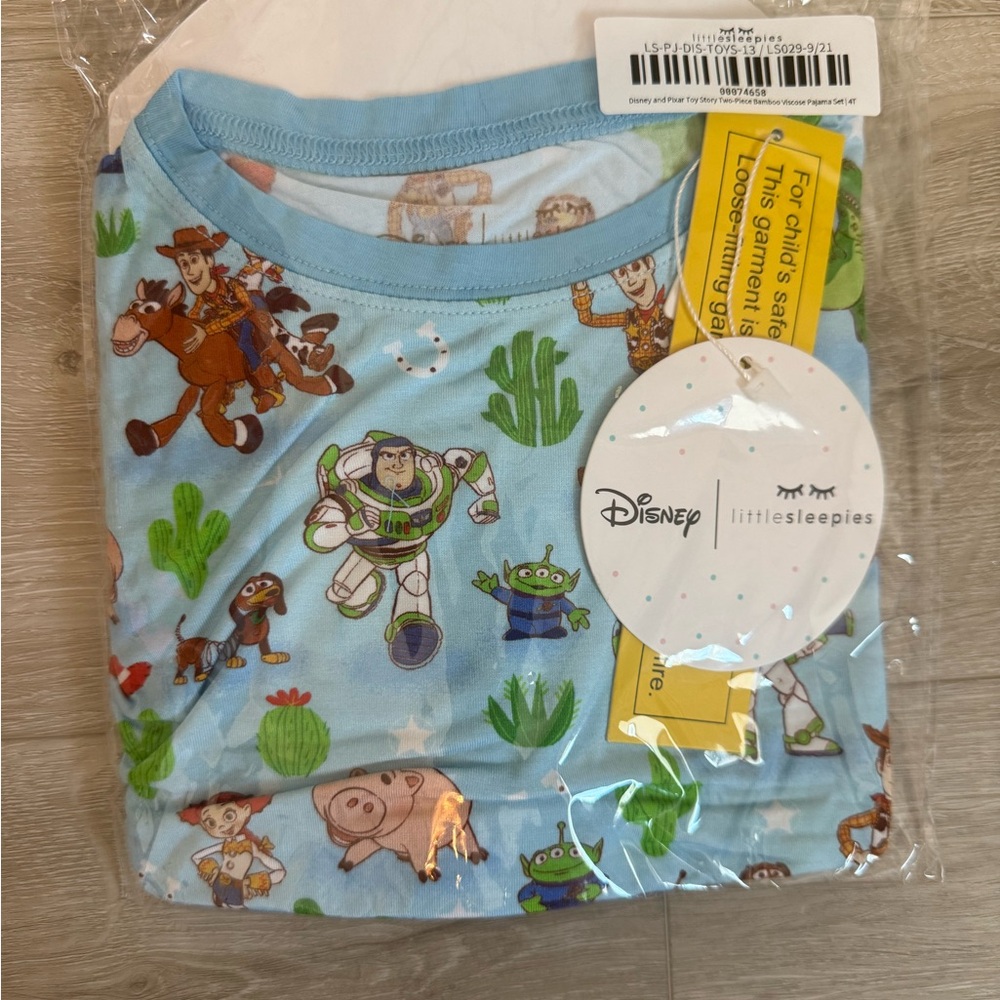 Little Sleepies Original Toy Story Blue Pajama Set